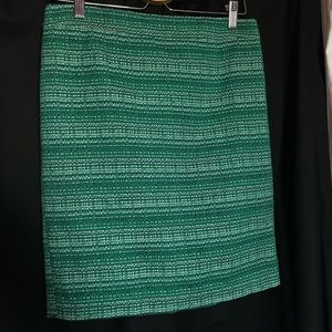 Textured Stripe Mini Skirt